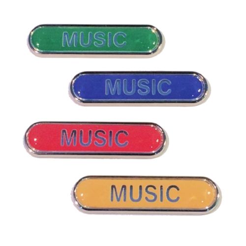 MUSIC bar badge